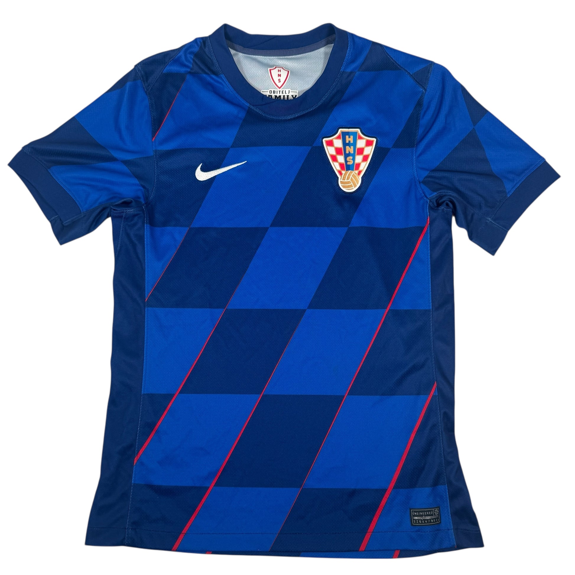 Croatia 2024/2025 Away Football Shirt Small – Football Shirt Kingdom