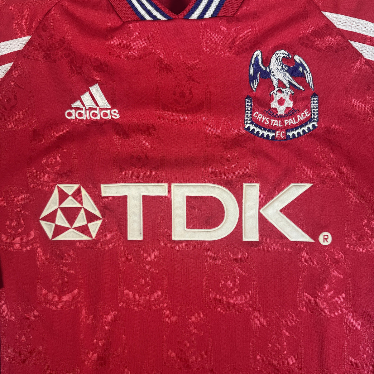 Crystal Palace 1998/1999 Home Football Shirt Large