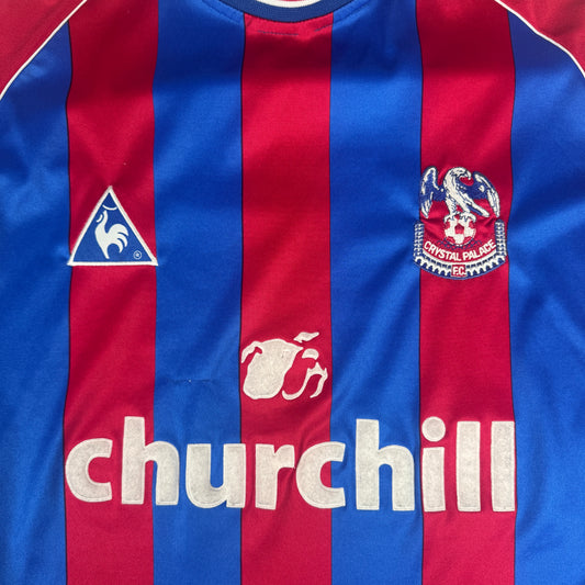 Crystal Palace 2001/2002 Home Football Shirt XL – Football Shirt Kingdom