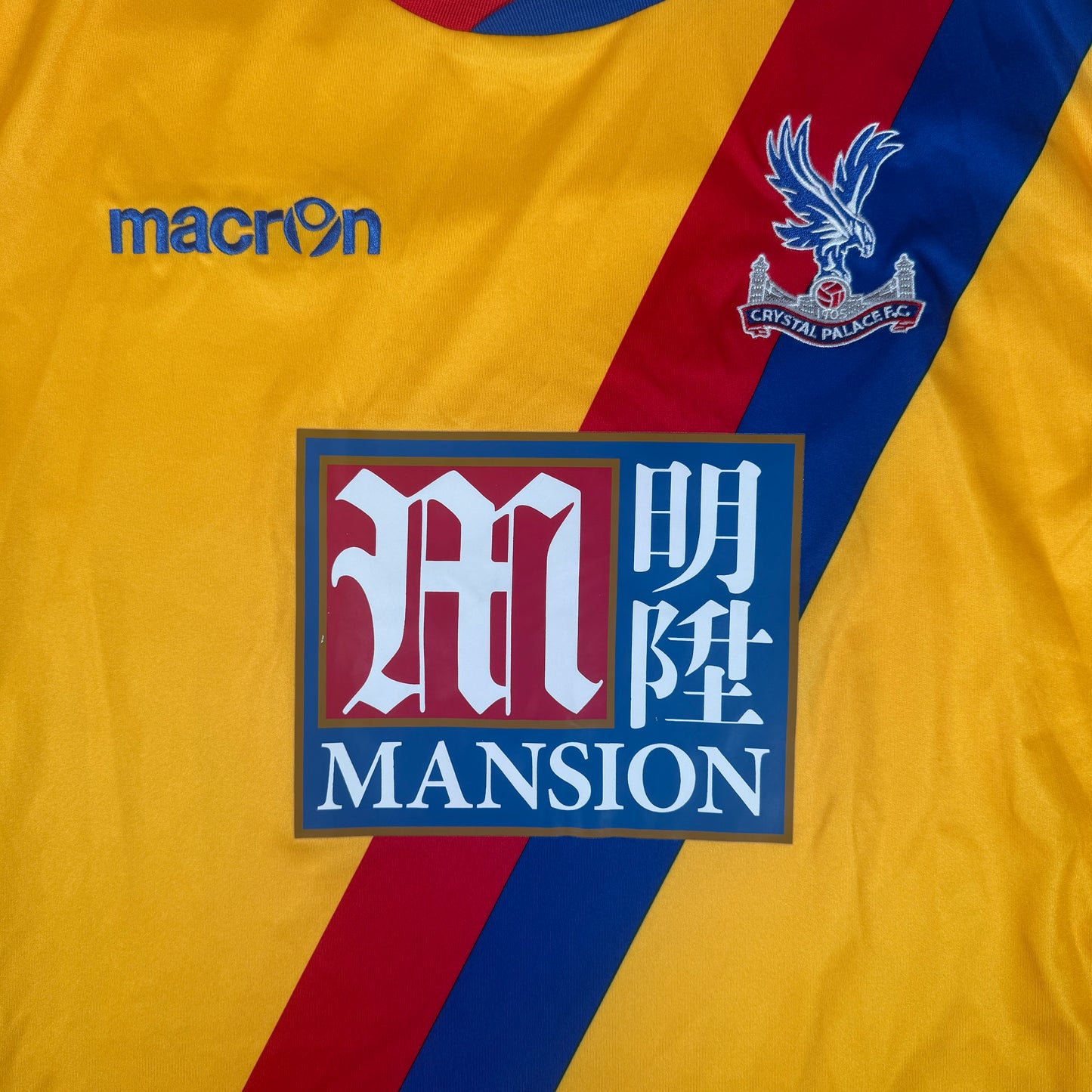 Crystal Palace 2016/2017 Away Long Sleeve Football Shirt 3XL XXXL – Football Shirt Kingdom