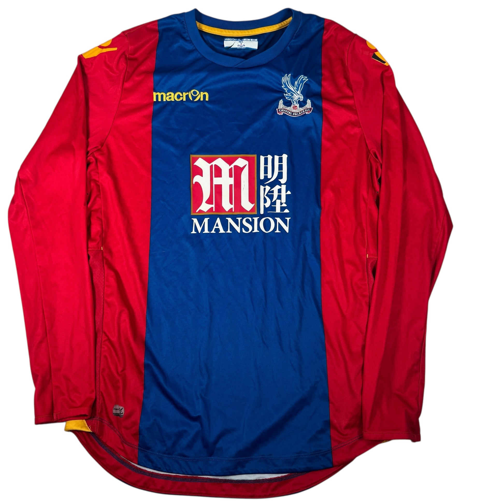 Crystal Palace 2016/2017 Home Long Sleeve Football Shirt XXL 2XL – Football Shirt Kingdom