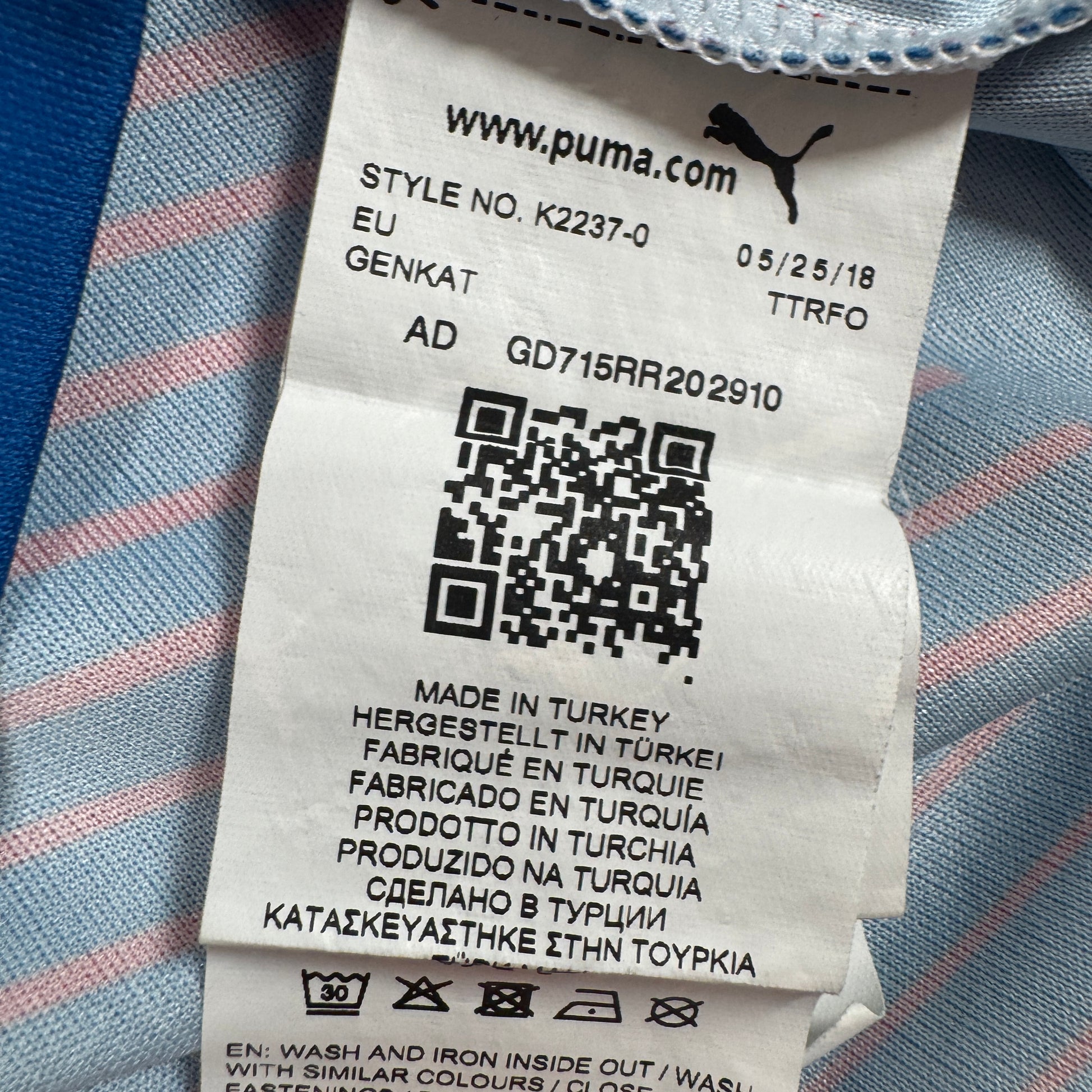 Crystal Palace 2018/2019 Home Football Shirt Small – Football Shirt Kingdom