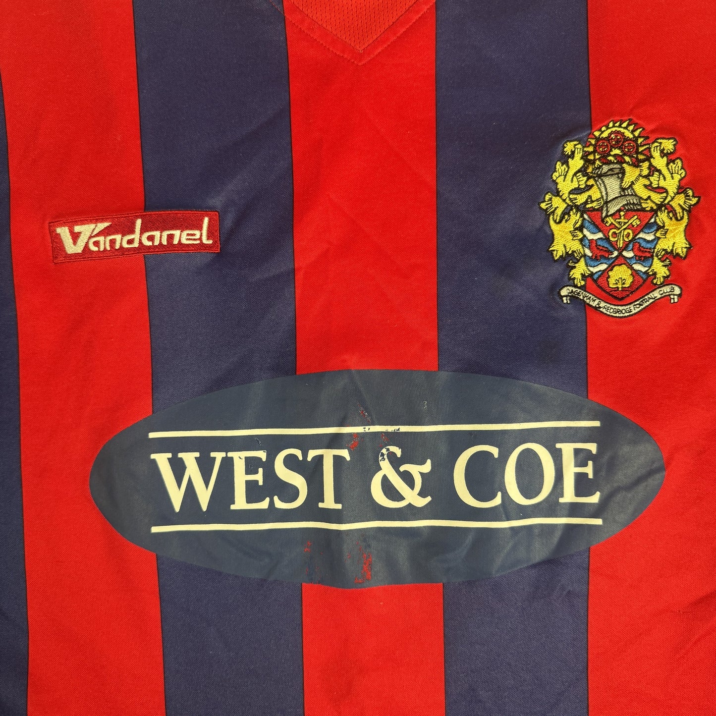 Dagenham and redbridge 2007/2008/2009 Home Football Shirt 3XL