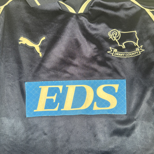 Derby County 2000/2001 Away Football Shirt Medium – Football Shirt Kingdom