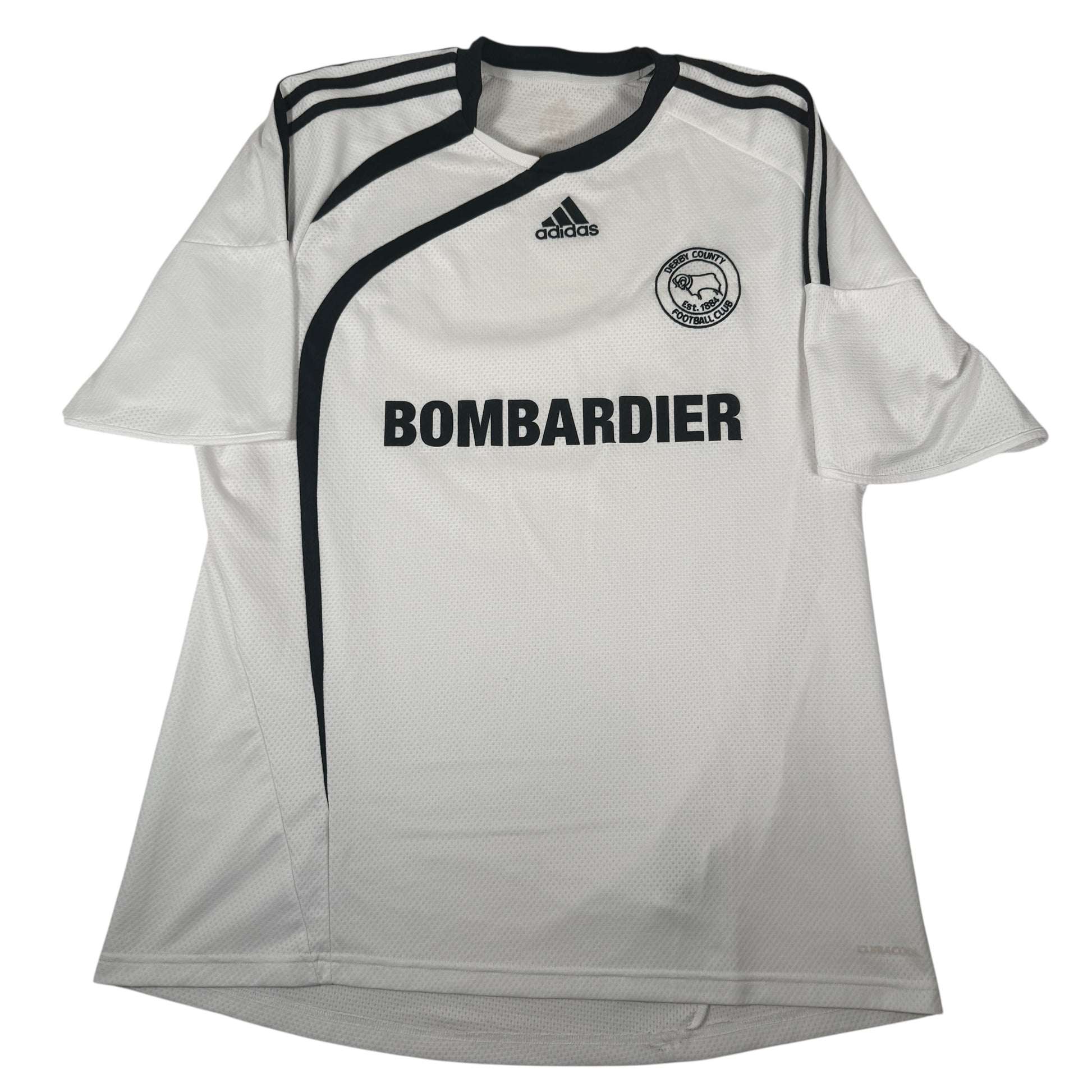 Derby County 2009/2010 Home Football Shirt Large – Football Shirt Kingdom