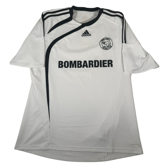 Derby County 2009/2010 Home Football Shirt Large — full front view