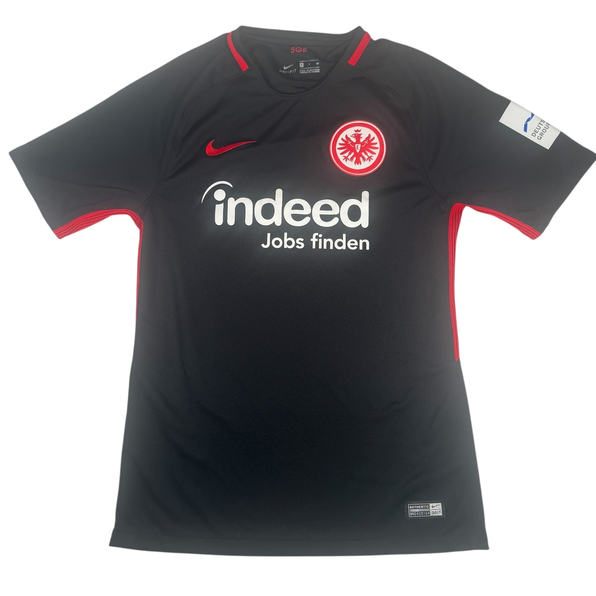 Eintracht Frankfurt 2017/2018 Away Football Shirt Small – Football Shirt Kingdom