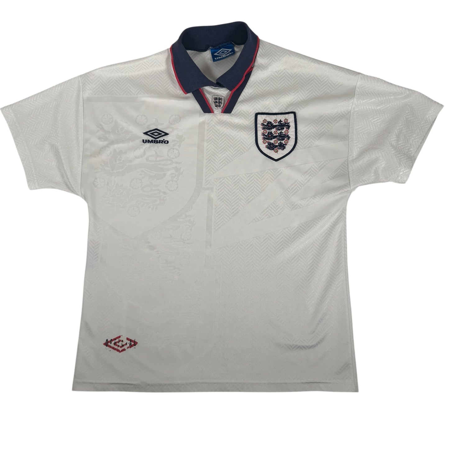 England 1993/1994/1995 Home Football Shirt Medium – Football Shirt Kingdom