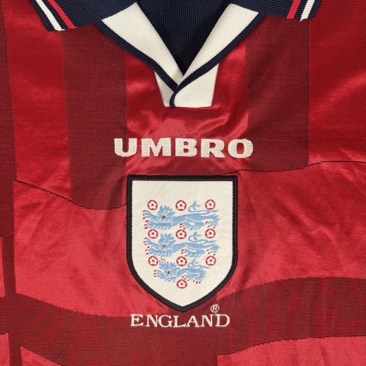 England 1998/1999/2000 Away Football Shirt Large