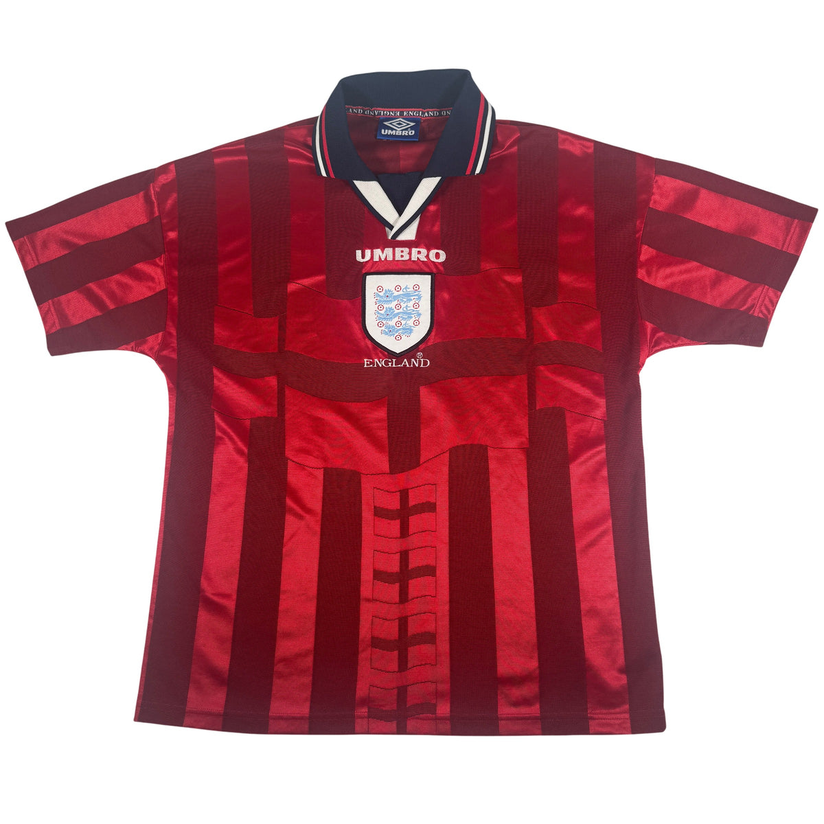 Front of England 1998/1999/2000 away football shirt, size Medium