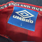 England 1998/1999/2000 Away Football Shirt Large – Football Shirt Kingdom