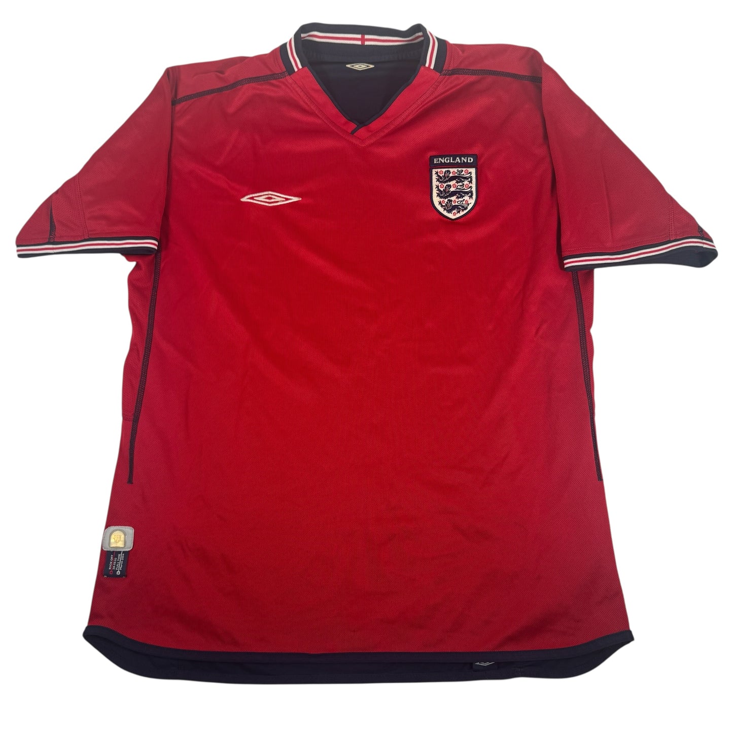 England 2002/2003/2004 Away Football Shirt Large – Football Shirt Kingdom