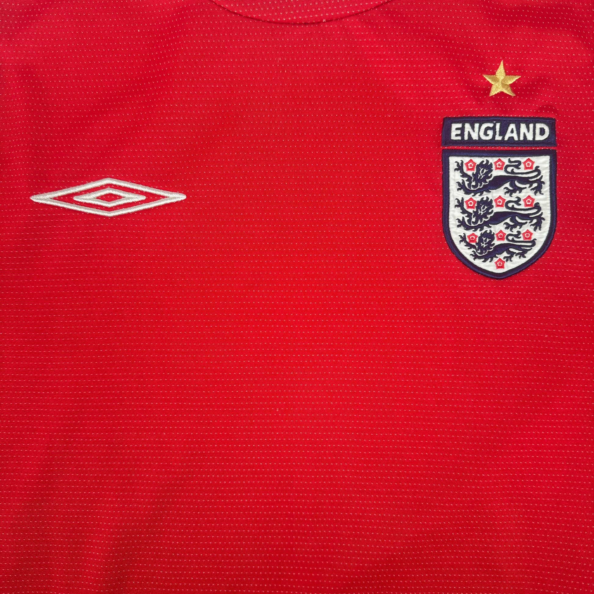 England 2004/2005/2006 Away Football Shirt Large – Football Shirt Kingdom