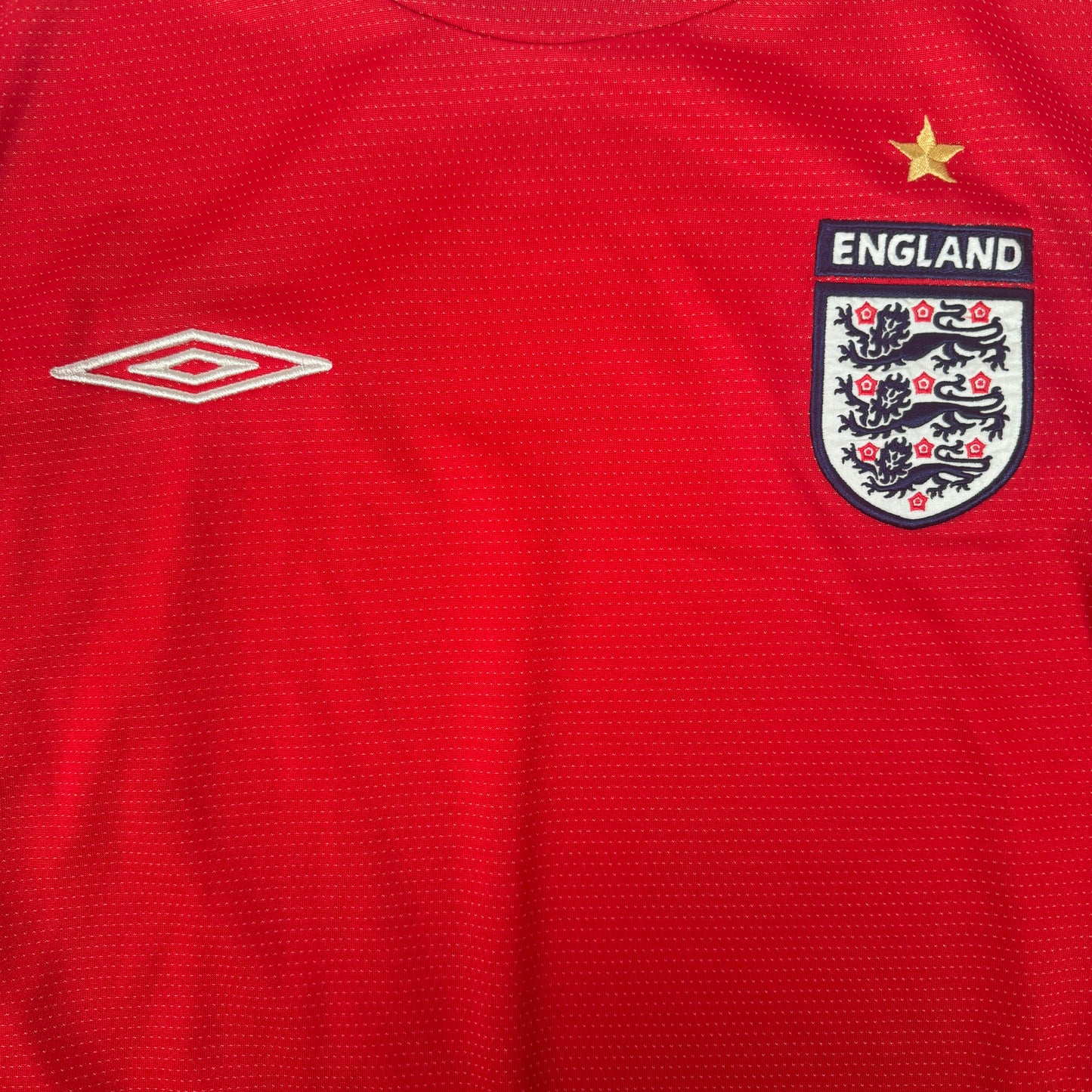 England 2004/2005/2006 Away Long Sleeve Football Shirt Medium – Football Shirt Kingdom