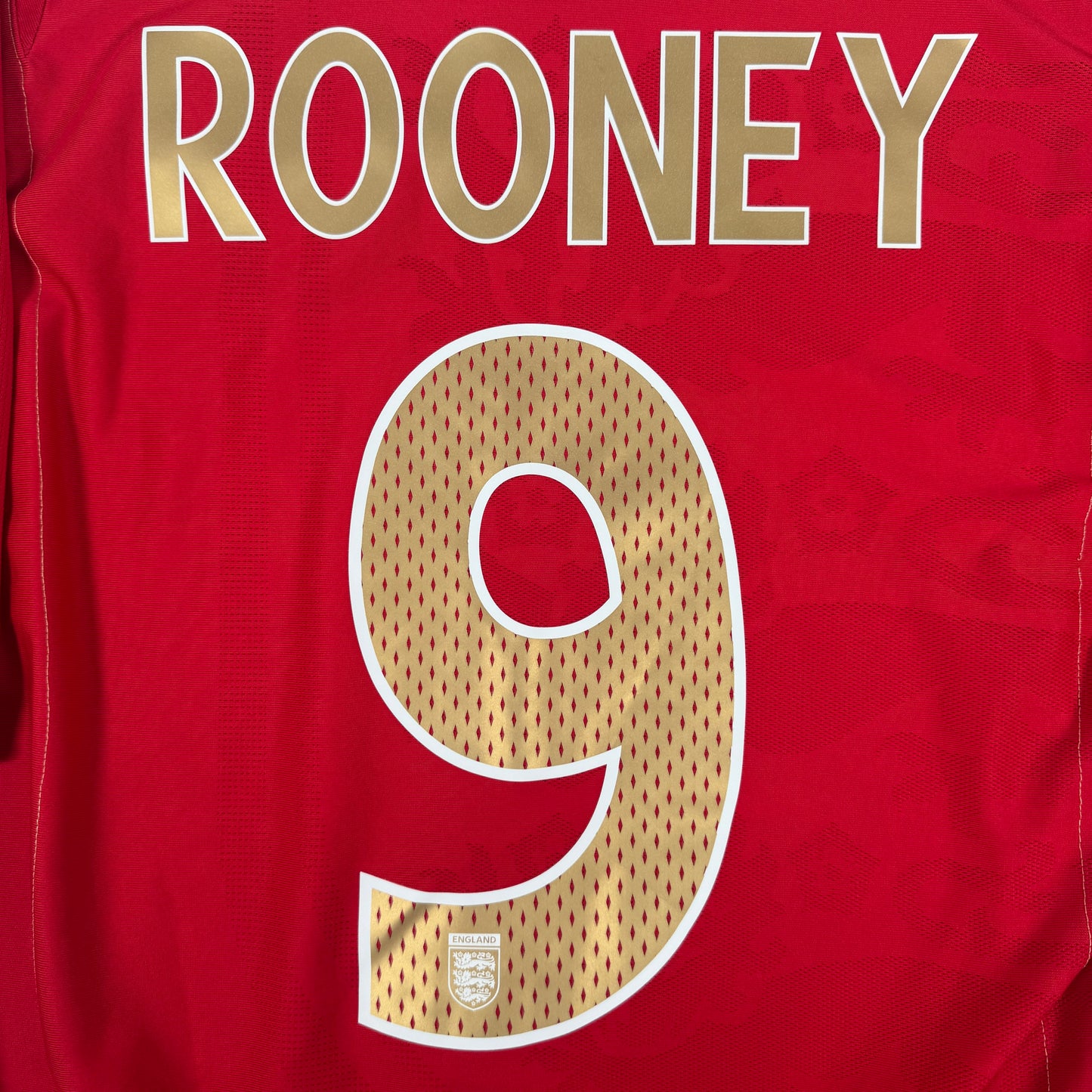 ROONEY 9 England 2006/2007/2008 Away Football Shirt Large – Football Shirt Kingdom