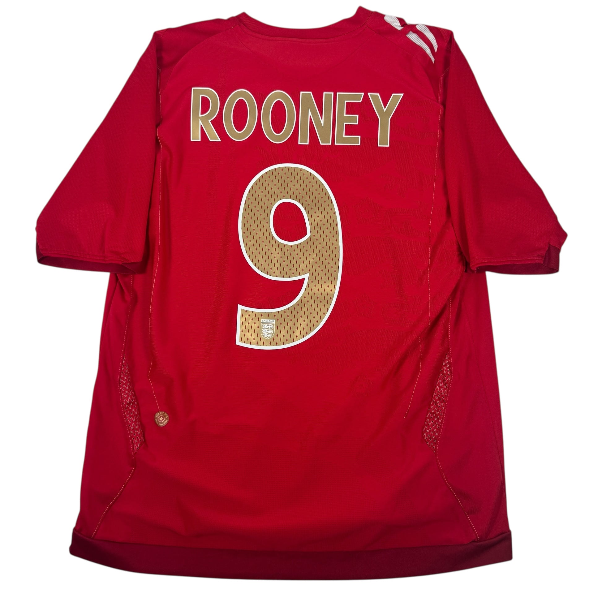 ROONEY 9 England 2006/2007/2008 Away Football Shirt Large – Football Shirt Kingdom
