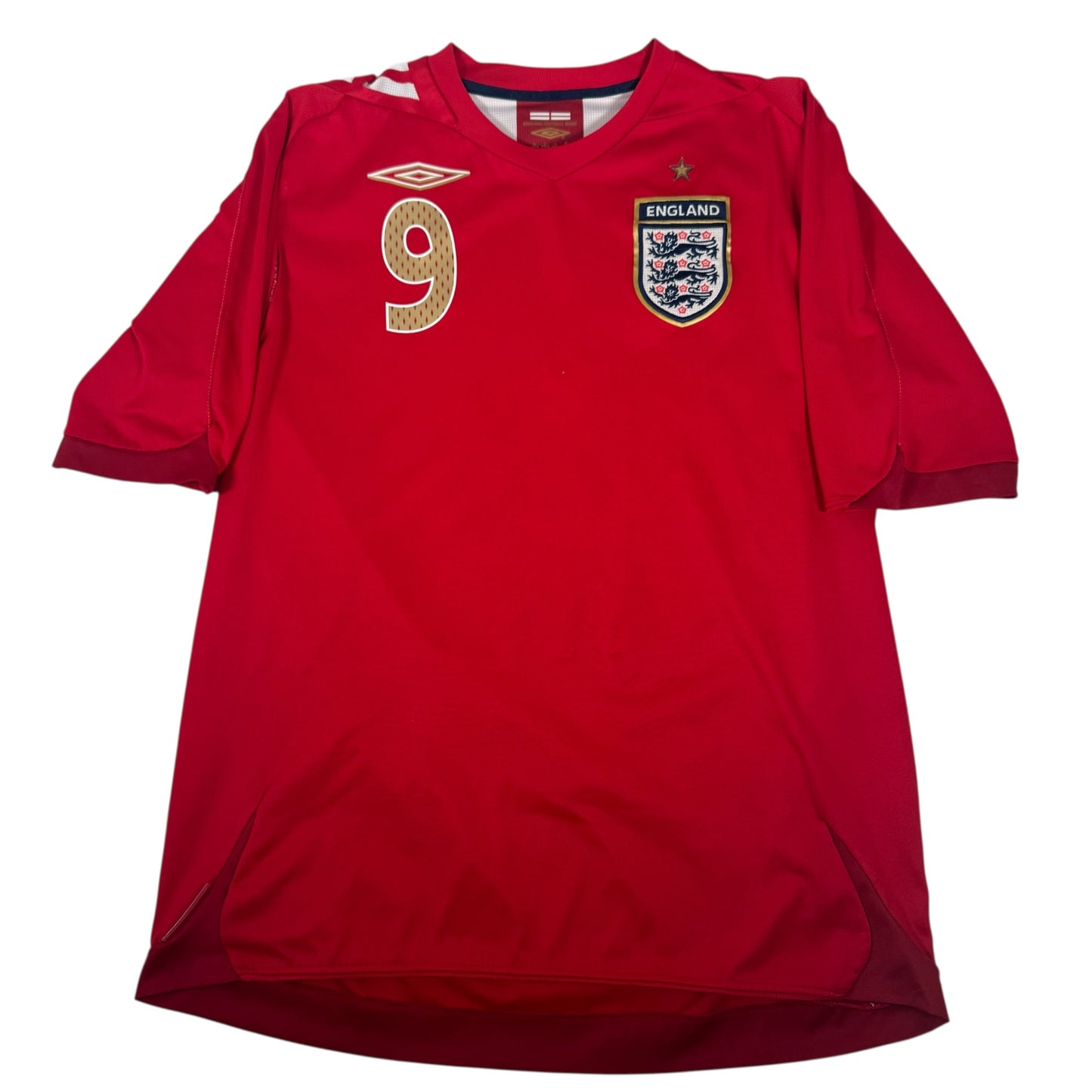 ROONEY 9 England 2006/2007/2008 Away Football Shirt Large – Football Shirt Kingdom