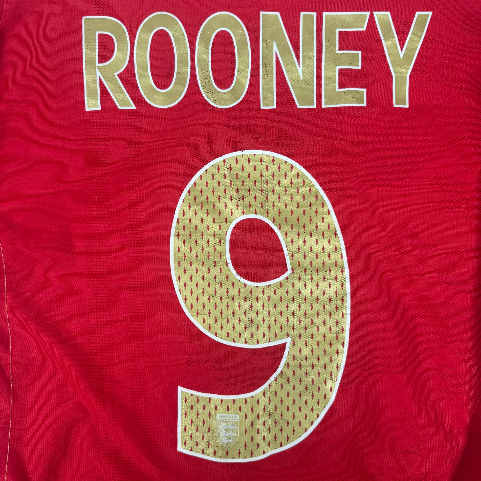 ROONEY 9 England 2006/2007/2008 Away Football Shirt Medium – Football Shirt Kingdom