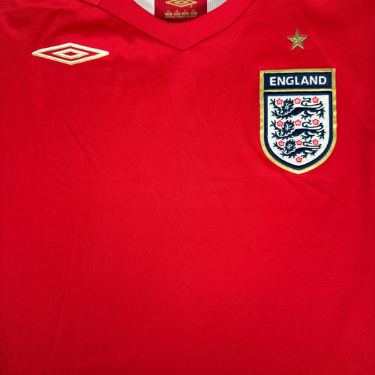 England 2006/2007/2008 Away Football Shirt XL – Football Shirt Kingdom