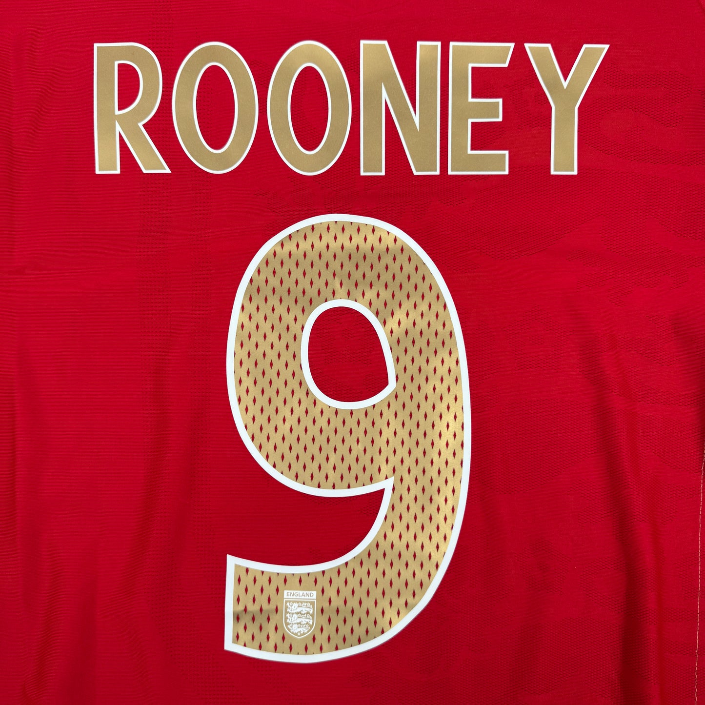 ROONEY 9 England 2006/2007/2008 Away Football Shirt XL – Football Shirt Kingdom