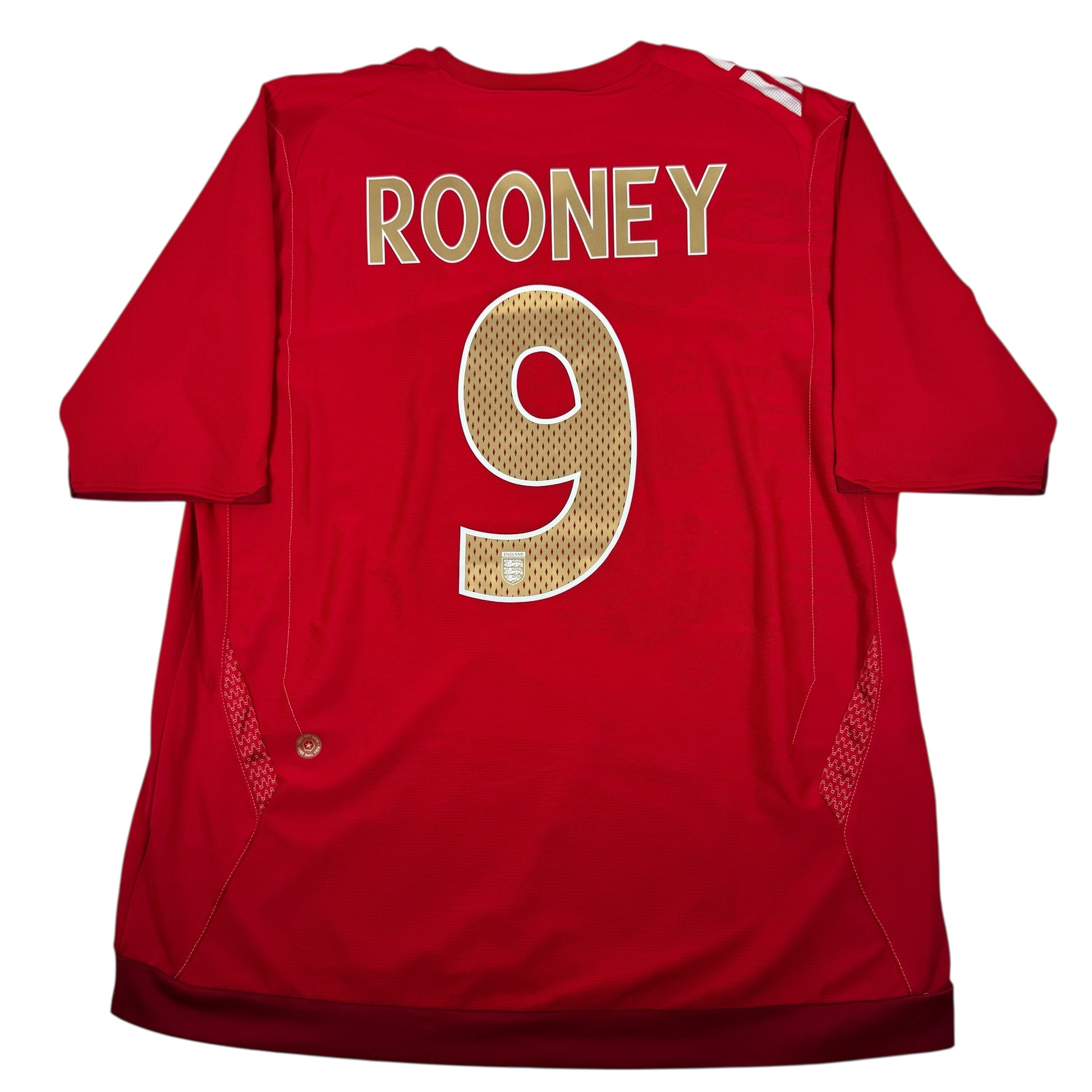 ROONEY 9 England 2006/2007/2008 Away Football Shirt XL – Football Shirt Kingdom
