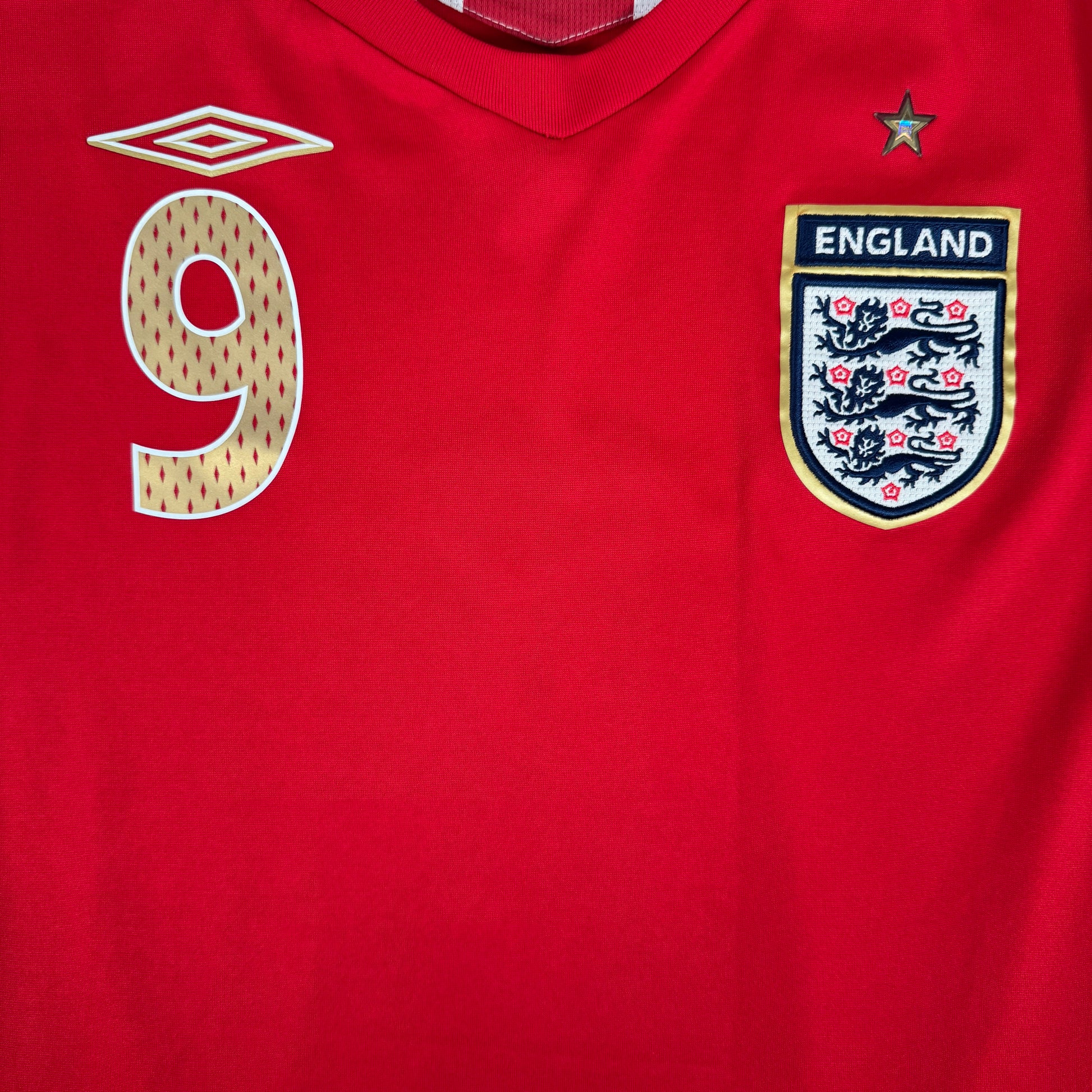 ROONEY 9 England 2006/2007/2008 Away Football Shirt XL – Football Shirt Kingdom