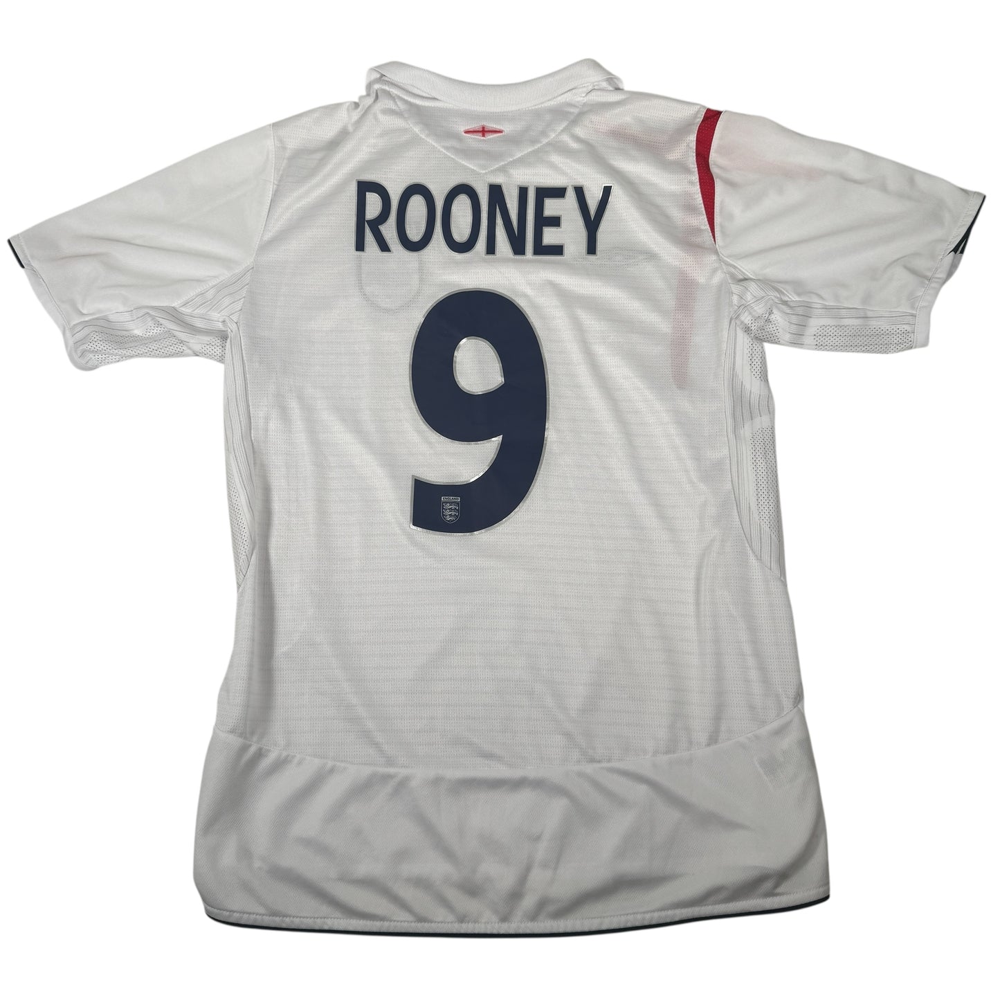 ROONEY 9 England 2006/2007/2008 Home Football Shirt Medium – Football Shirt Kingdom