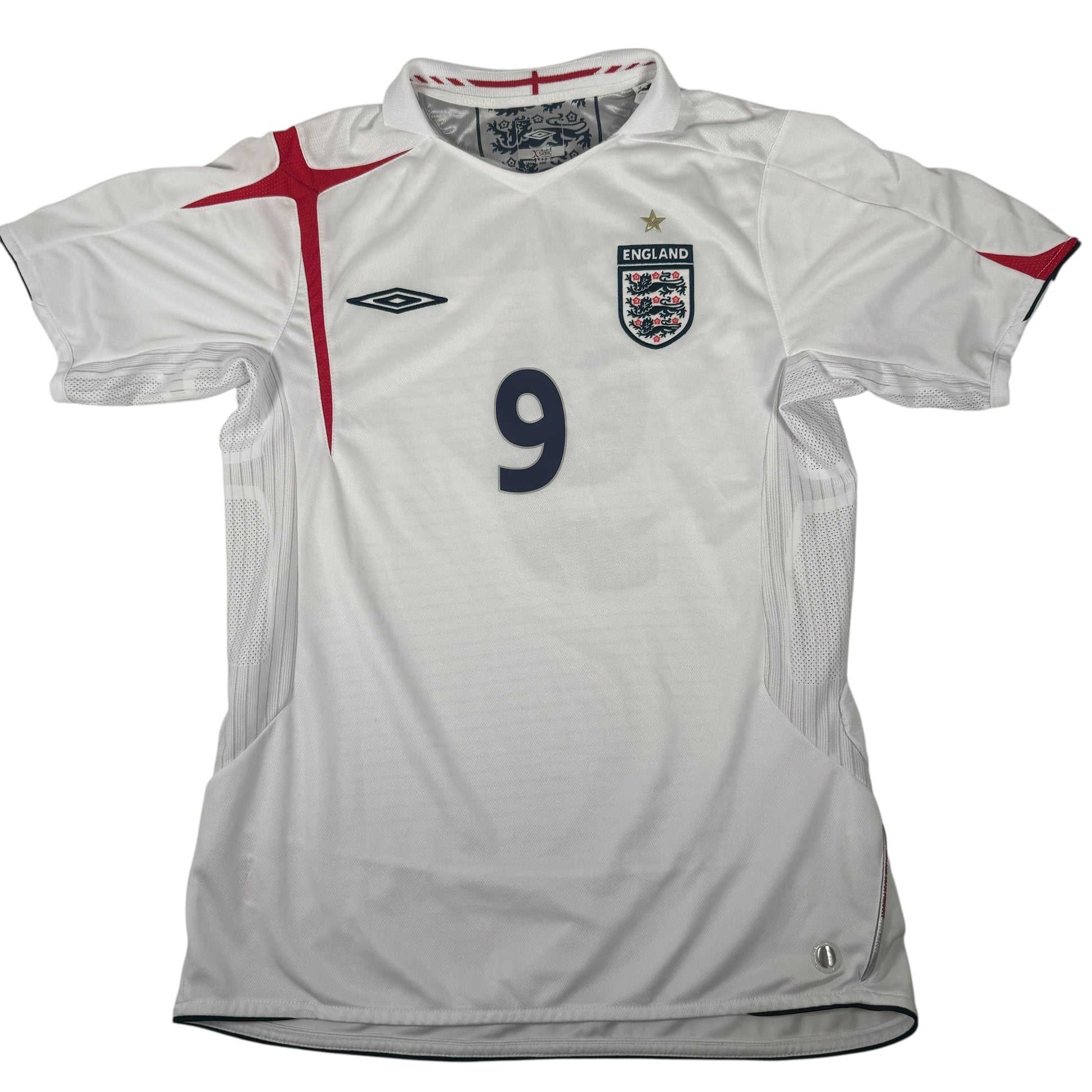 ROONEY 9 England 2006/2007/2008 Home Football Shirt Medium – Football Shirt Kingdom