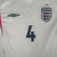 GERRARD 4 England 2006/2007/2008 Home Football Shirt Medium – Football Shirt Kingdom