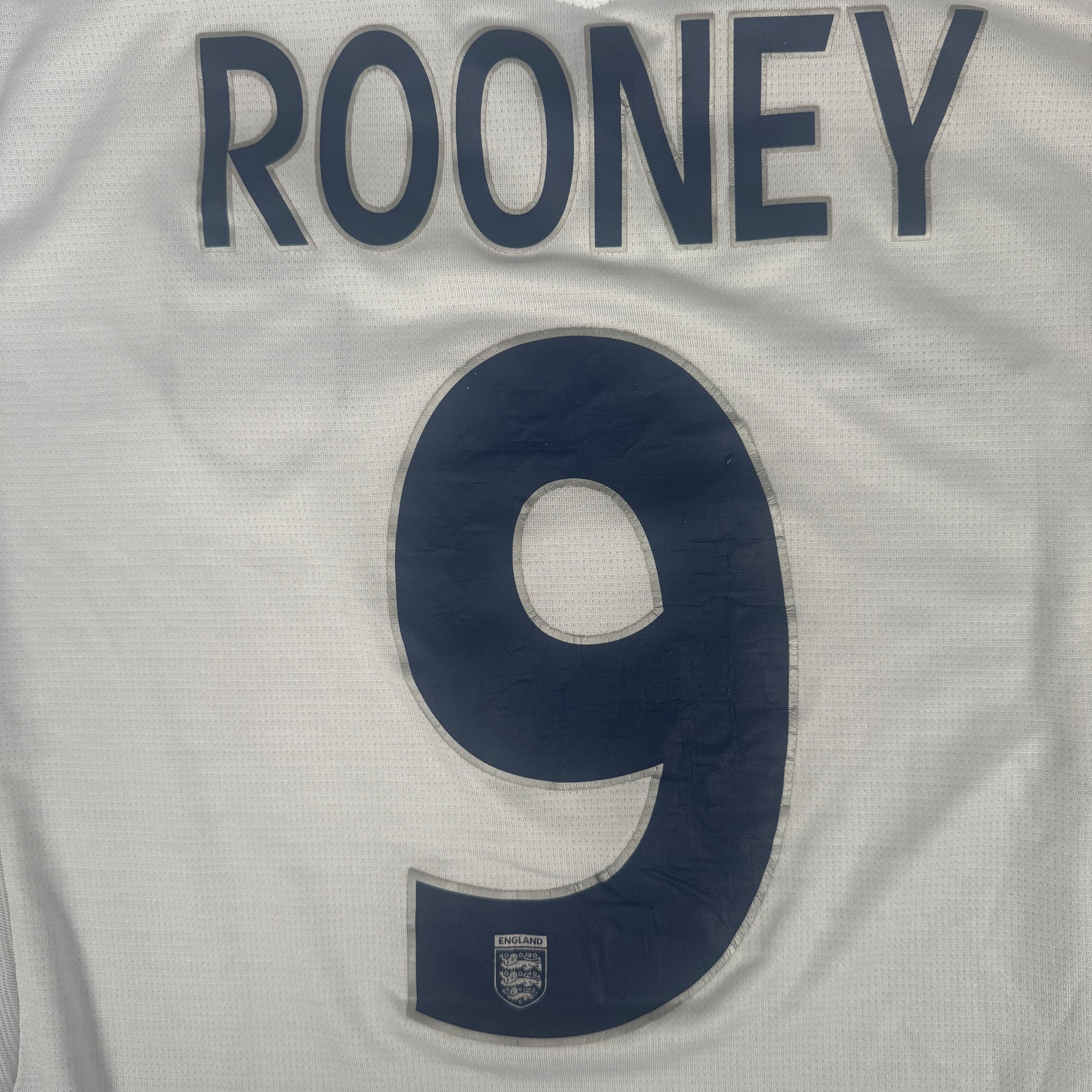 ROONEY 9 England 2006/2007/2008 Home Football Shirt Medium – Football Shirt Kingdom