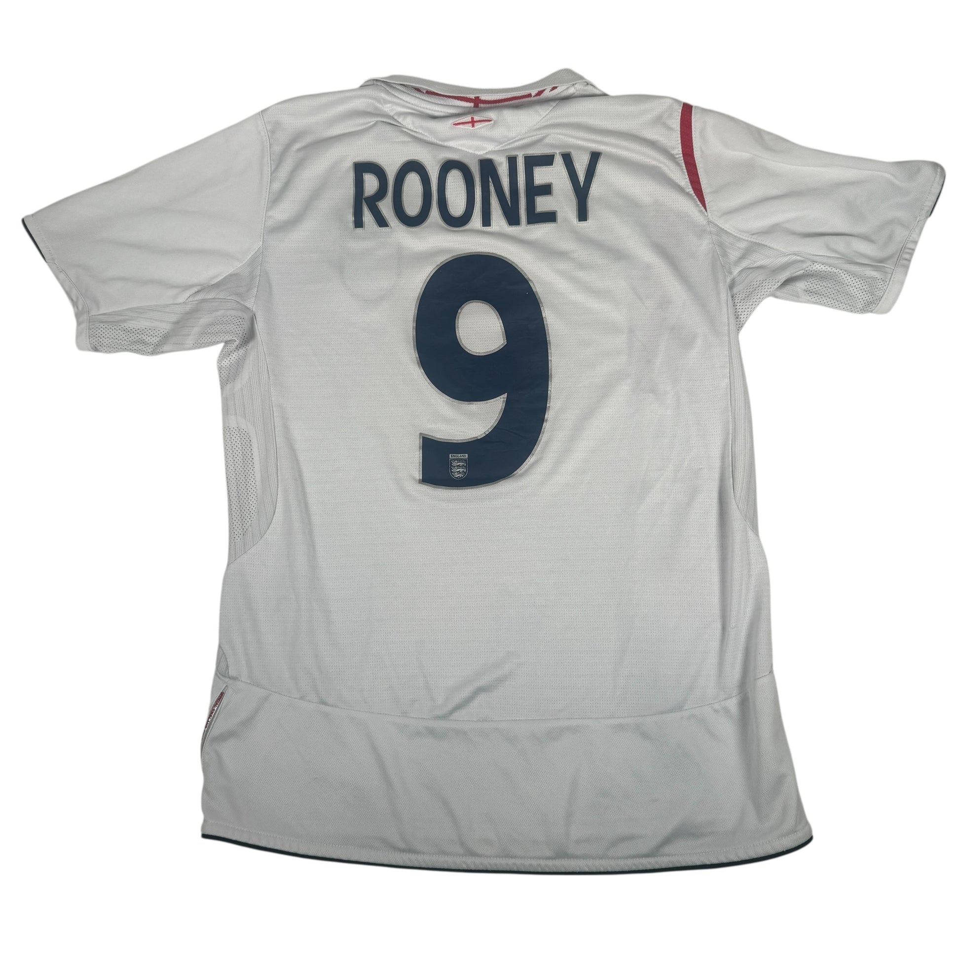 ROONEY 9 England 2006/2007/2008 Home Football Shirt Medium – Football Shirt Kingdom