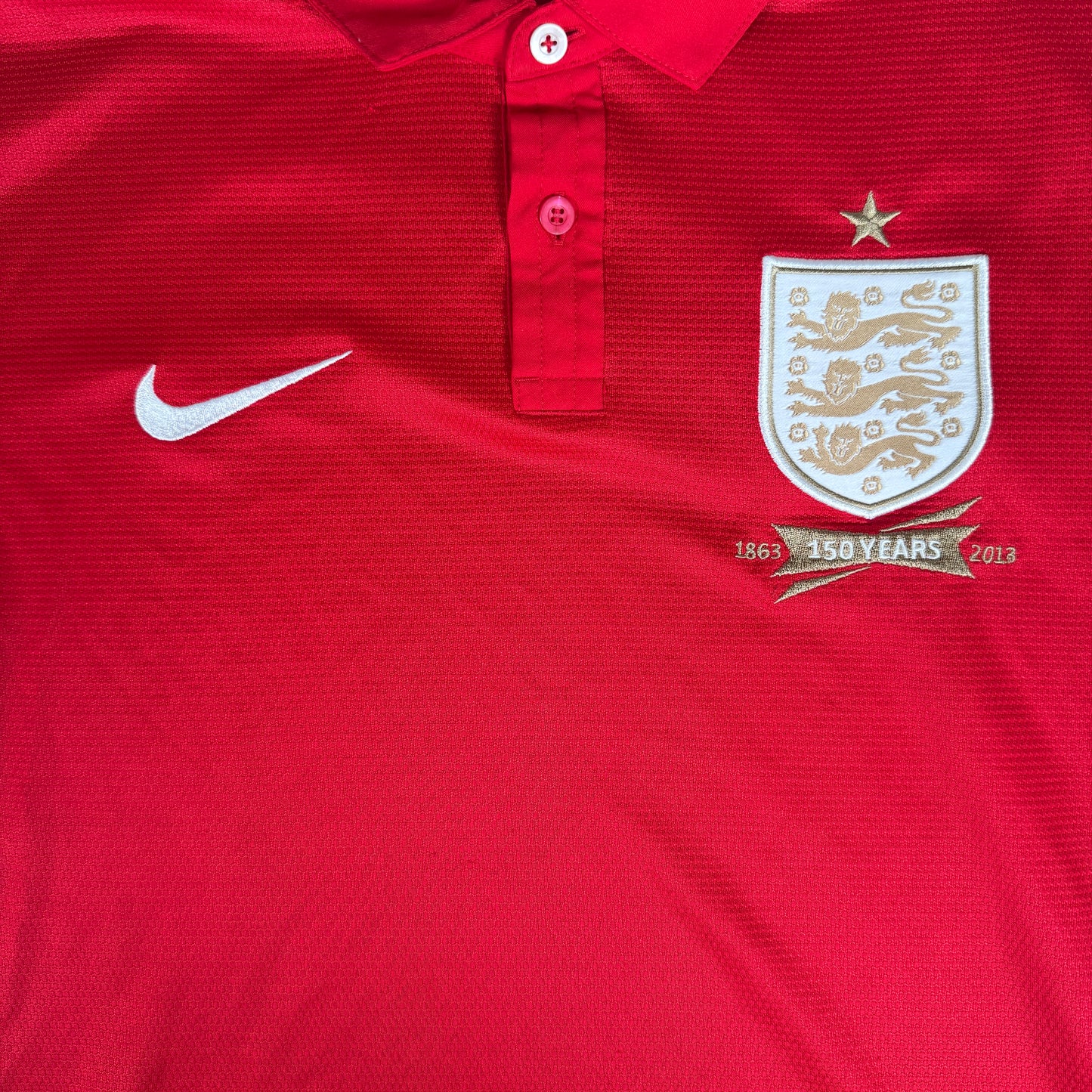 England 2013/2014 150 Year Anniversary Away Football Shirt Medium – Football Shirt Kingdom