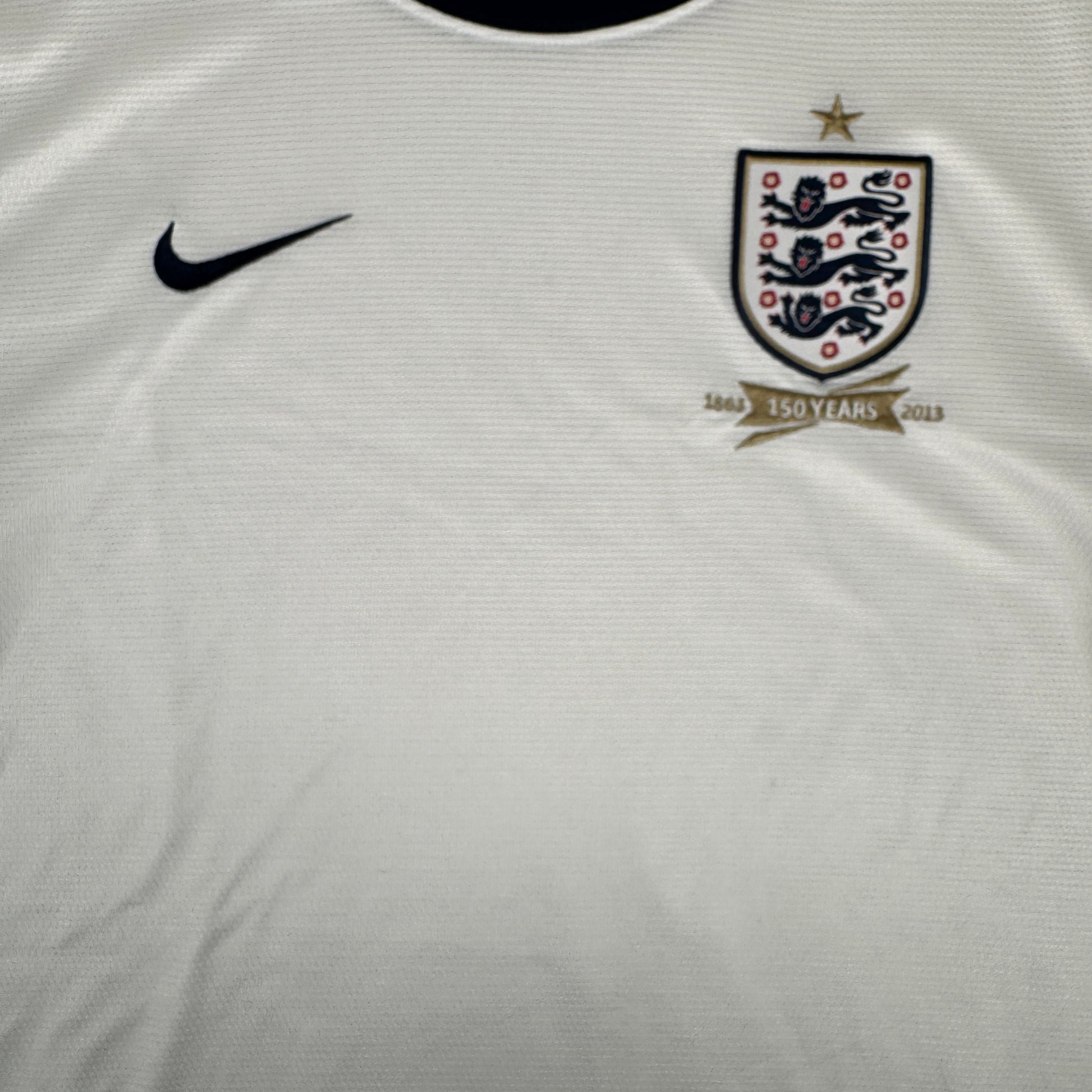 England 2013/2014 150th Anniversary Home Football Shirt Large – Football Shirt Kingdom