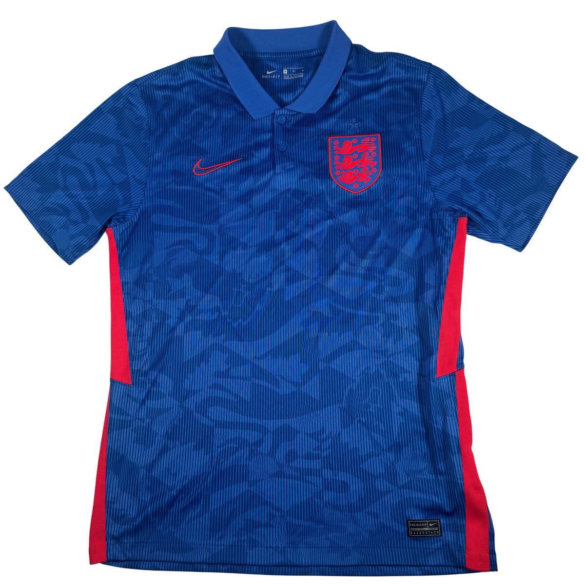 Front of England 2020/2021/2022 away football shirt, size Medium