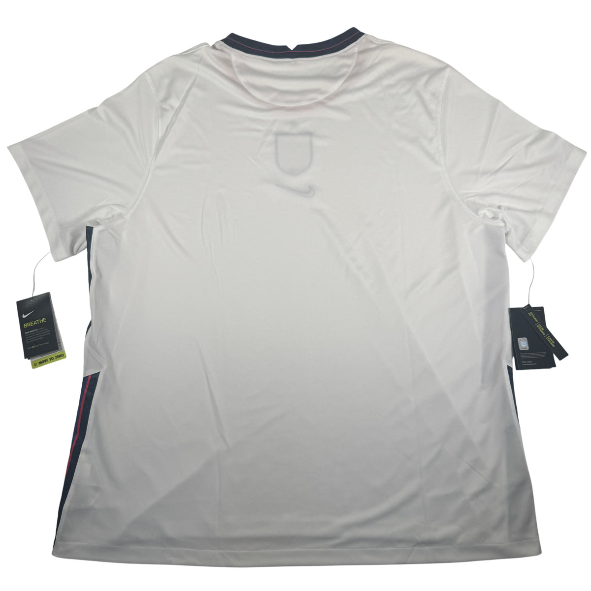 Back of England 2020/2021/2022 home football shirt, size 3XL