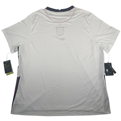 Back of England 2020/2021/2022 home football shirt, size 3XL