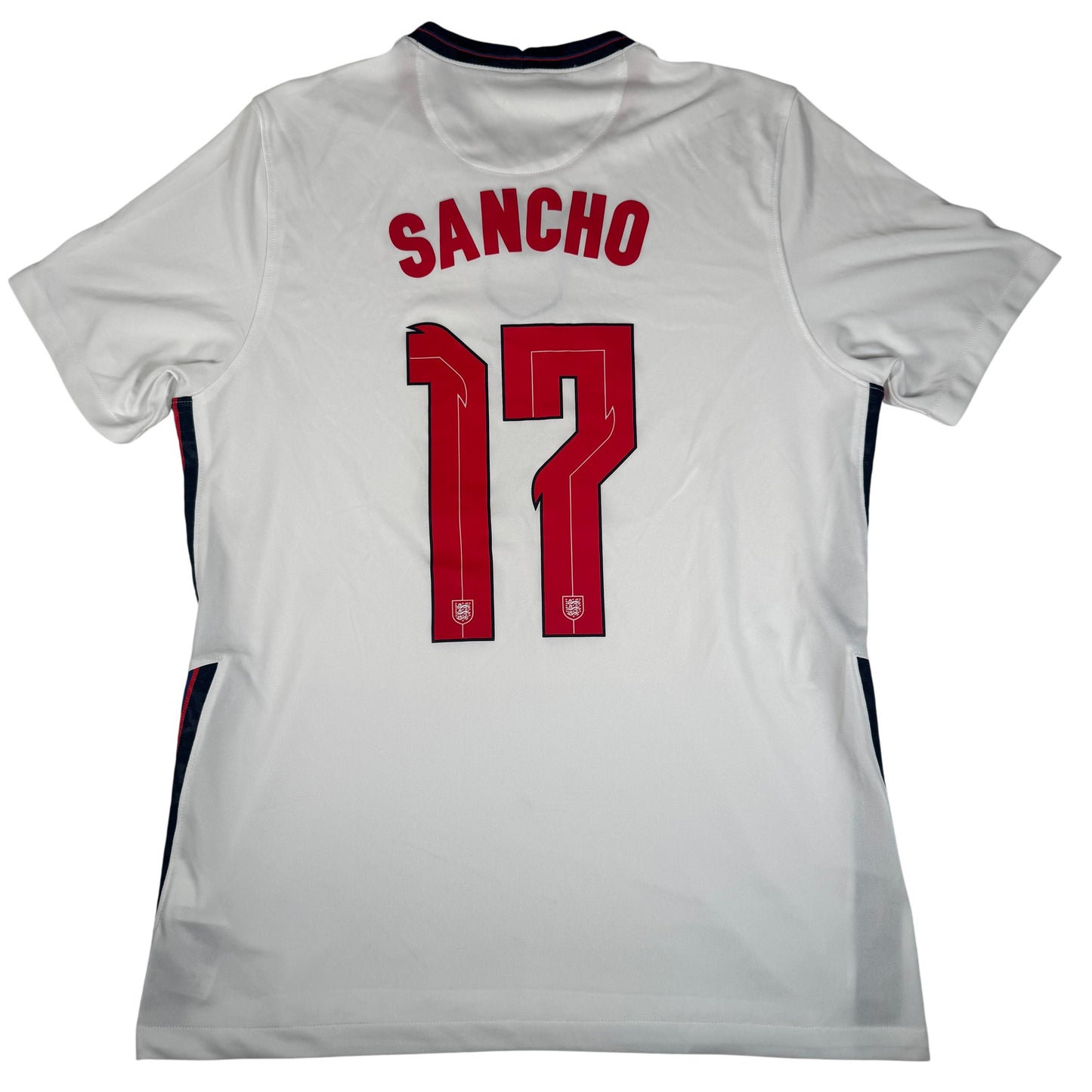 Sancho 17 England 2020/2021/2022 Home Football Shirt Large