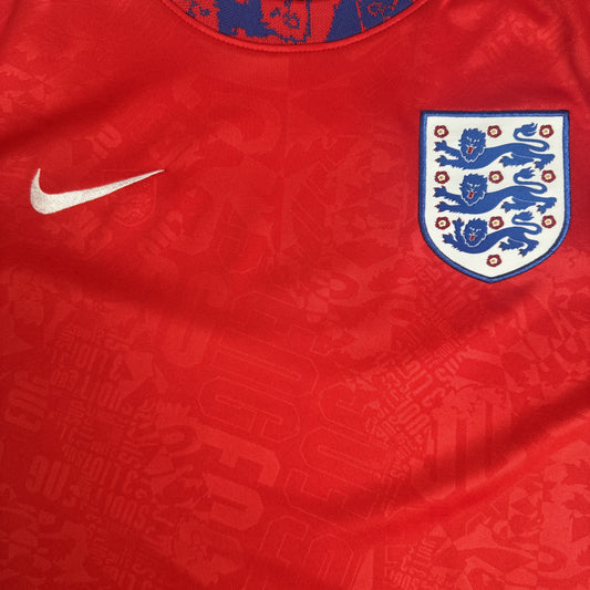 England 2020/2021/2022 Training Football Shirt Large