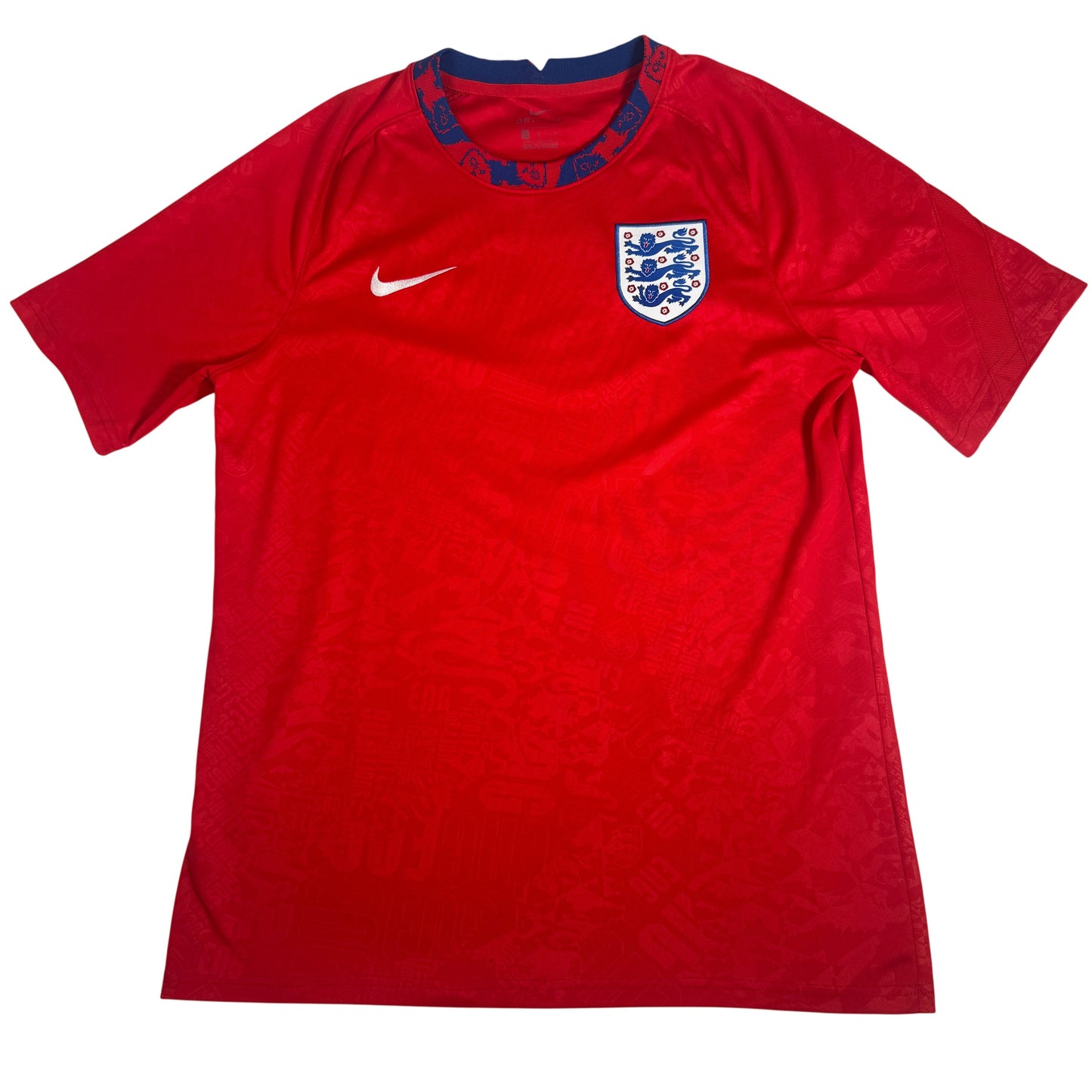 England 2020/2021/2022 Training Football Shirt Large