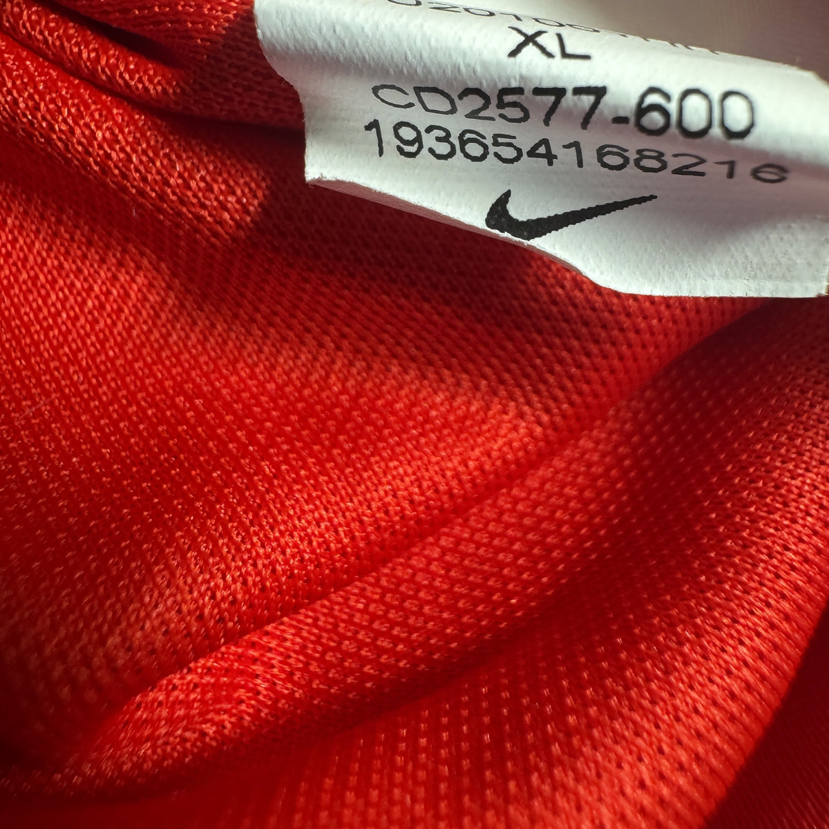 England 2020/2021/2022 training football shirt, size XL