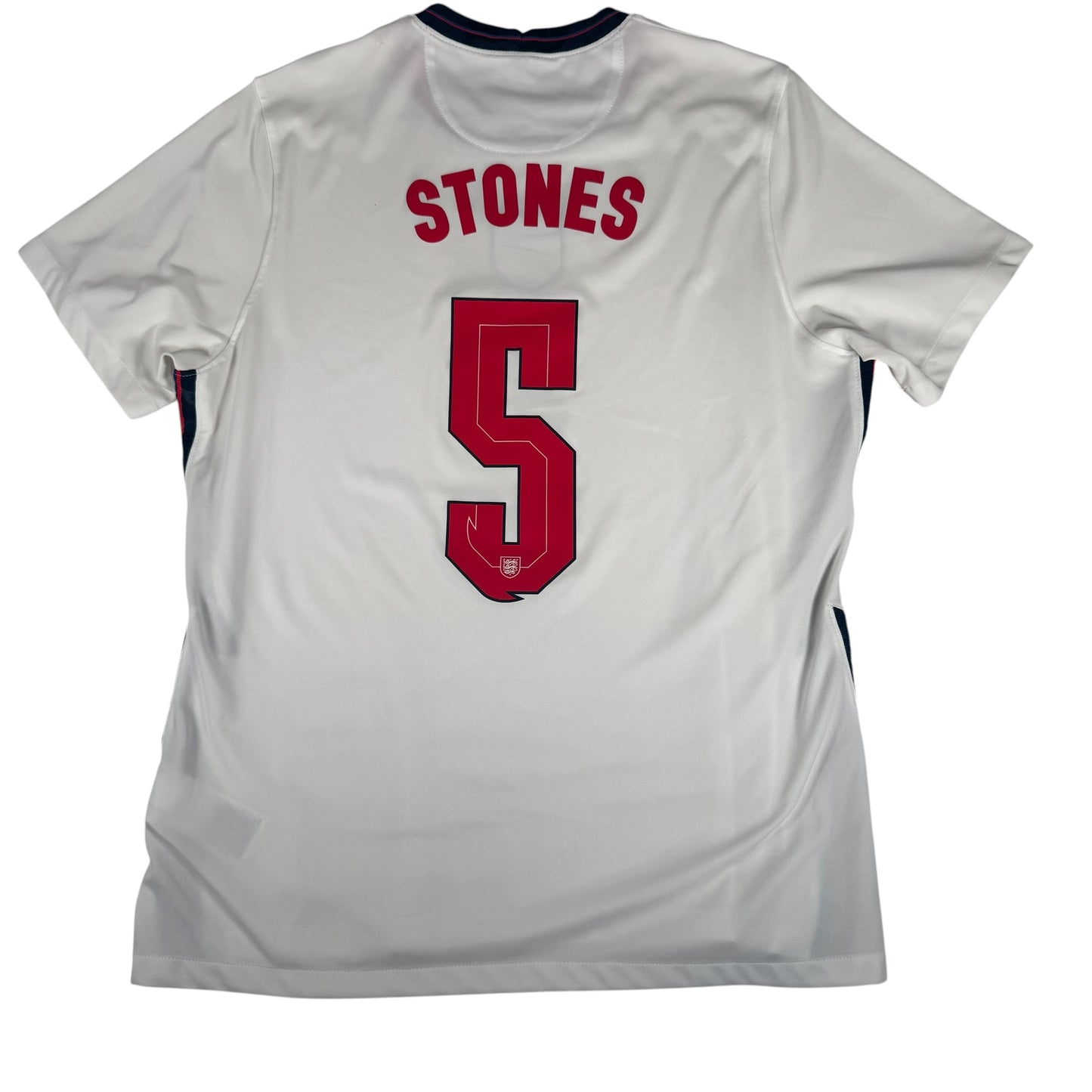 STONES 5 England 2020/2021/2022 Home Football Shirt XL – Football Shirt Kingdom