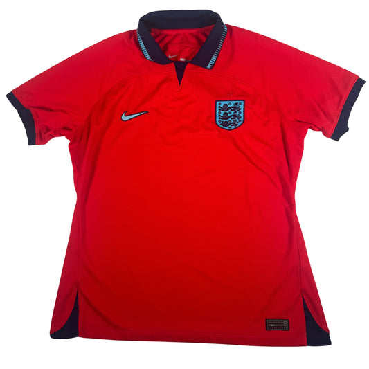 Front of England 2022/2023/2024 away football shirt, size Large