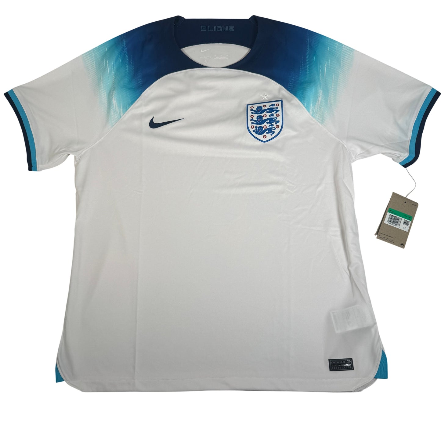 England 2022/2023/2024 Home Football Shirt XL BNWT