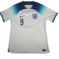 KANE 9 England 2022/2023/2024 Home Football Shirt Large – Football Shirt Kingdom