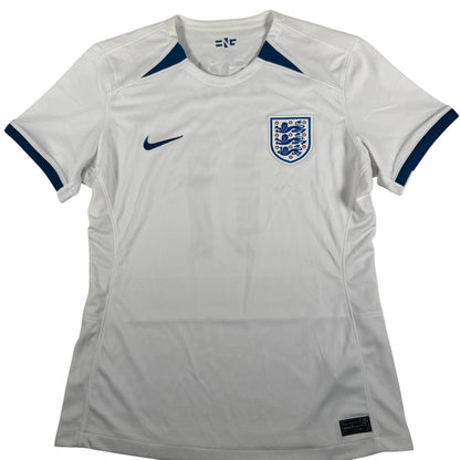 Front of England 2023/2024 home football shirt, size Medium