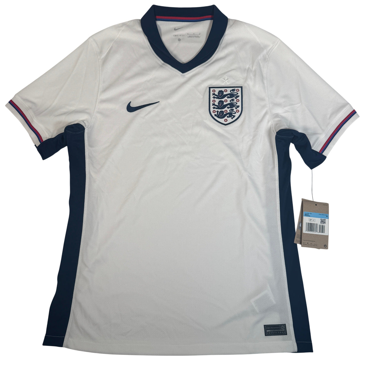 England 2024/2025/2026 Home Football Shirt Medium BNWT
