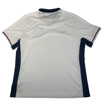 Back of England 2024/2025/2026 home football shirt, size XL
