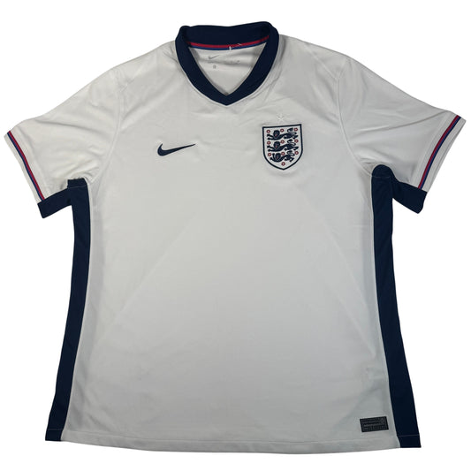 Front of England 2024/2025/2026 home football shirt, size XL