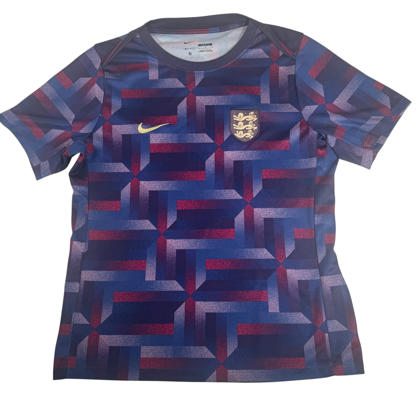 England 2024/2025 Academy Pro Pre-Match Training Football Shirt Large – Football Shirt Kingdom