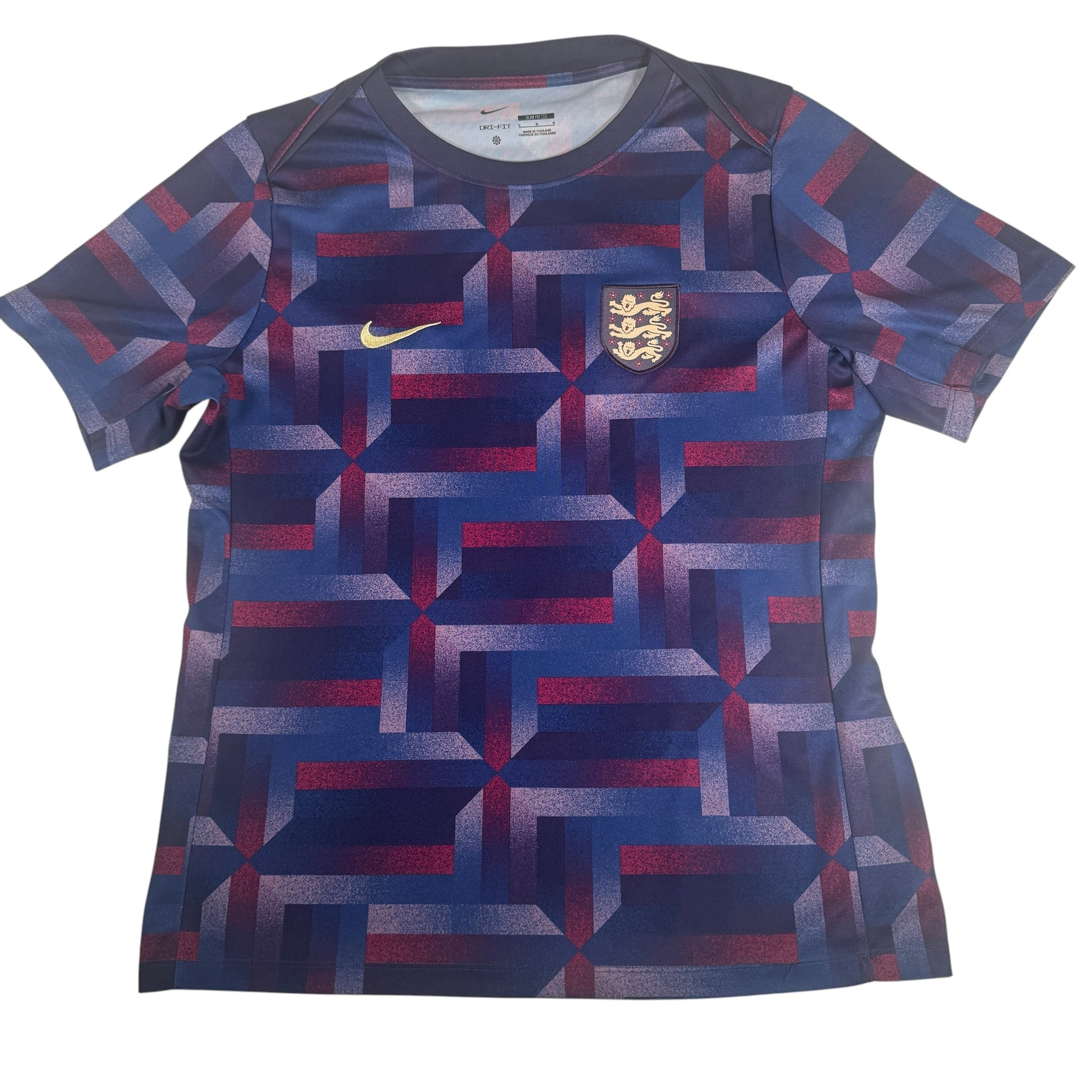 England 2024/2025 Academy Pro Pre-Match Training Football Shirt Large – Football Shirt Kingdom